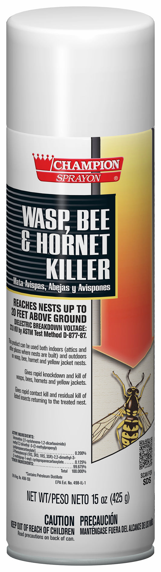 Aerosol Wasp, Bee & Hornet killer
