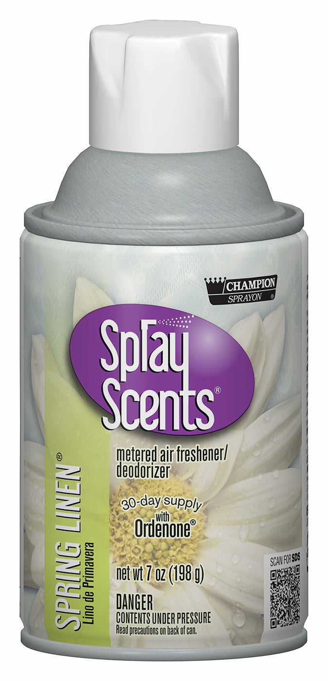 Aerosol Metered Air Freshener 7 oz Spring Linen