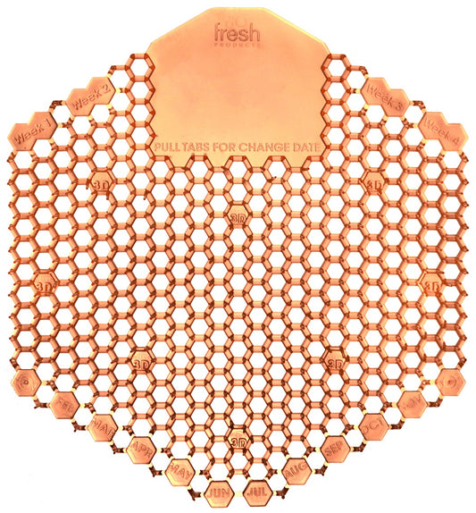 Wave 3D Urinal Screen Orange  Mango Scent