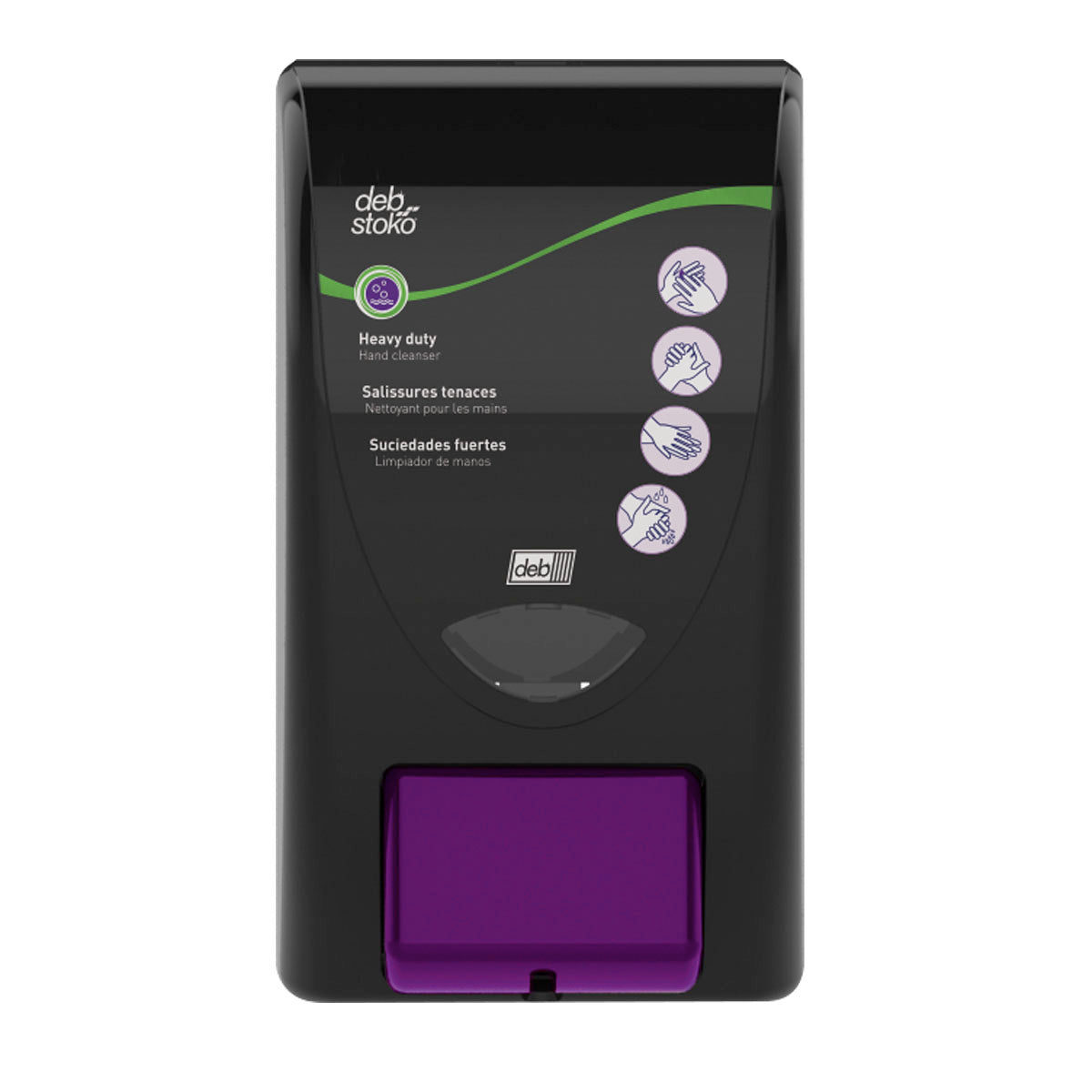 Cleanse Heavy Dispenser 2L Capacity, Black