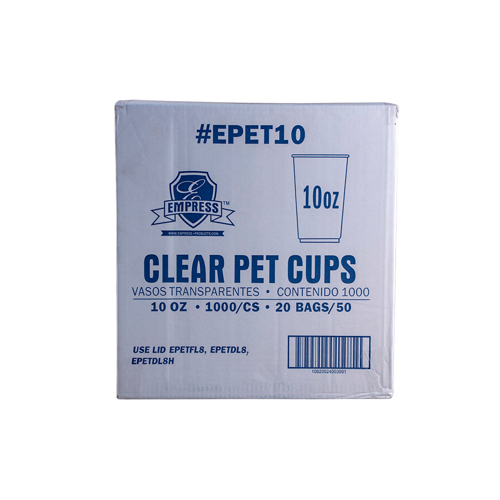 PET Clear Cup 10oz