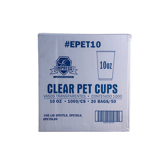 PET Clear Cup 10oz