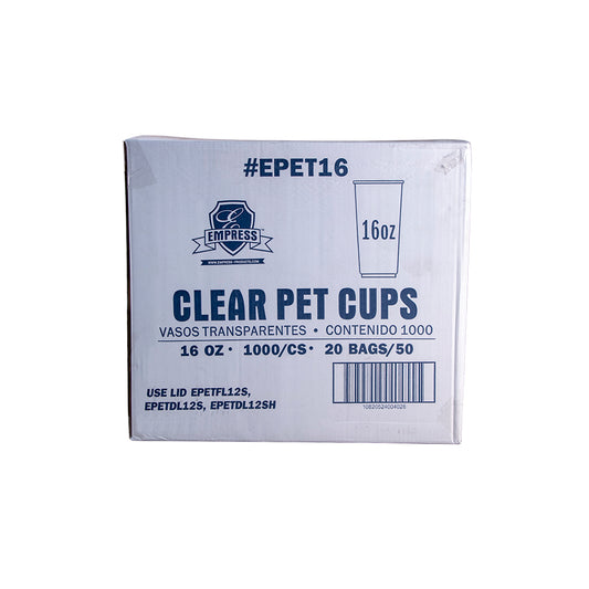 PET Clear Cup 16oz