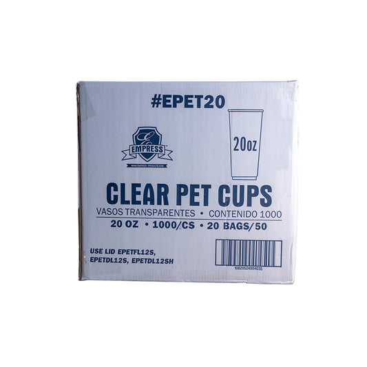 PET Clear Cup 20oz