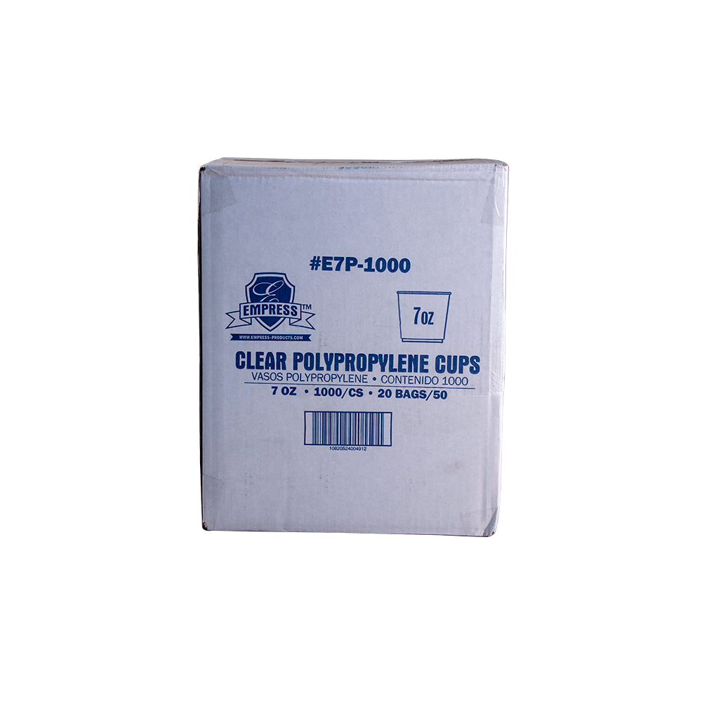 Polypro Cup 7oz Clear