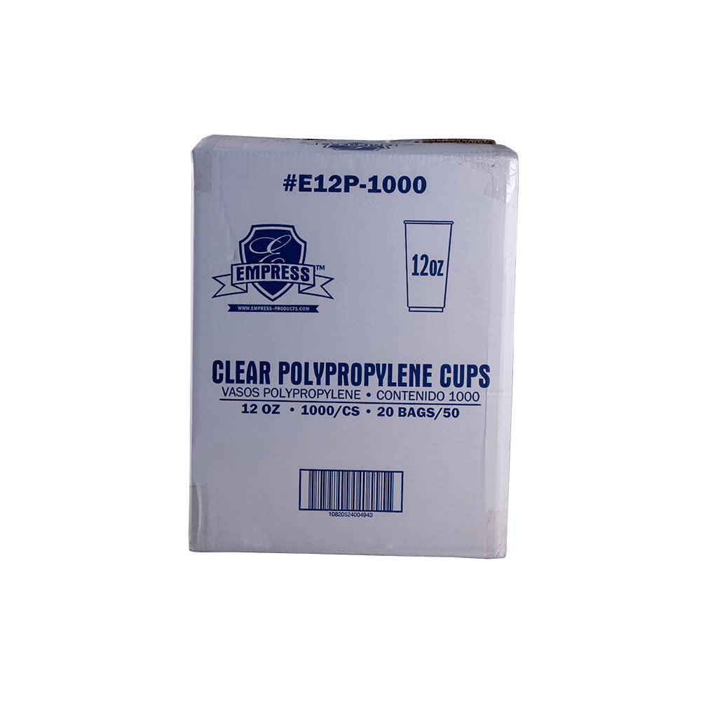 Polypro Cup 12oz Clear