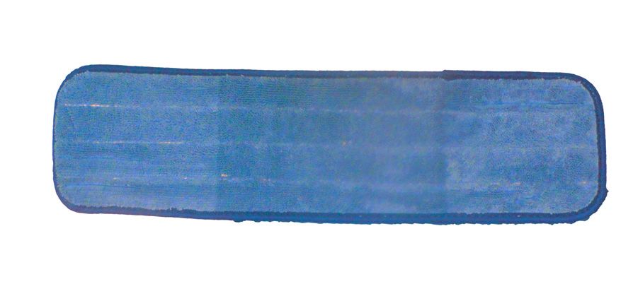 5" x 18" Blue Microfiber Wet Pad Blue Microfiber