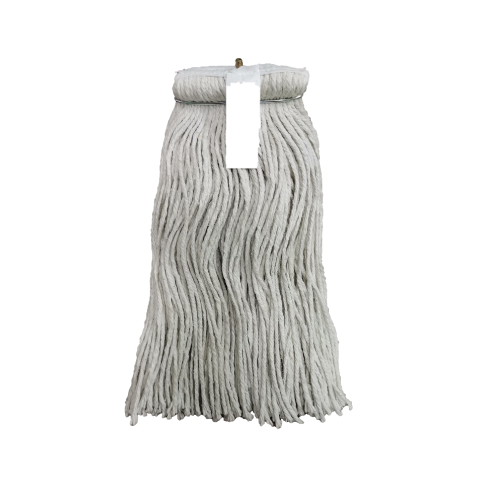 Cotton Mop Head Screw Type #24 20 oz 4-ply