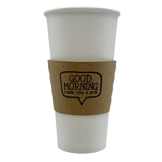 Hot Cup Sleeve for 10-20 oz Cups Coffee Print