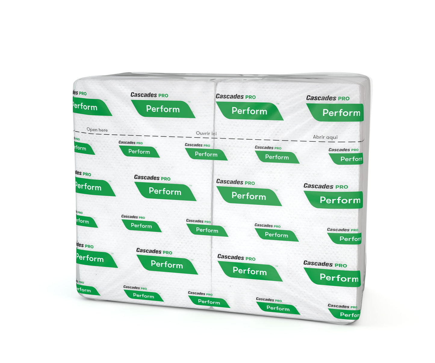 Perform Interfold Napkin White 8.5" X 12.63" 1-Ply