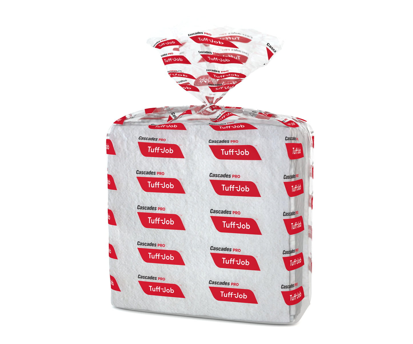 Tuff-Job DRC Medium Weight Wiper White 12" X 13" 1/4 Fold