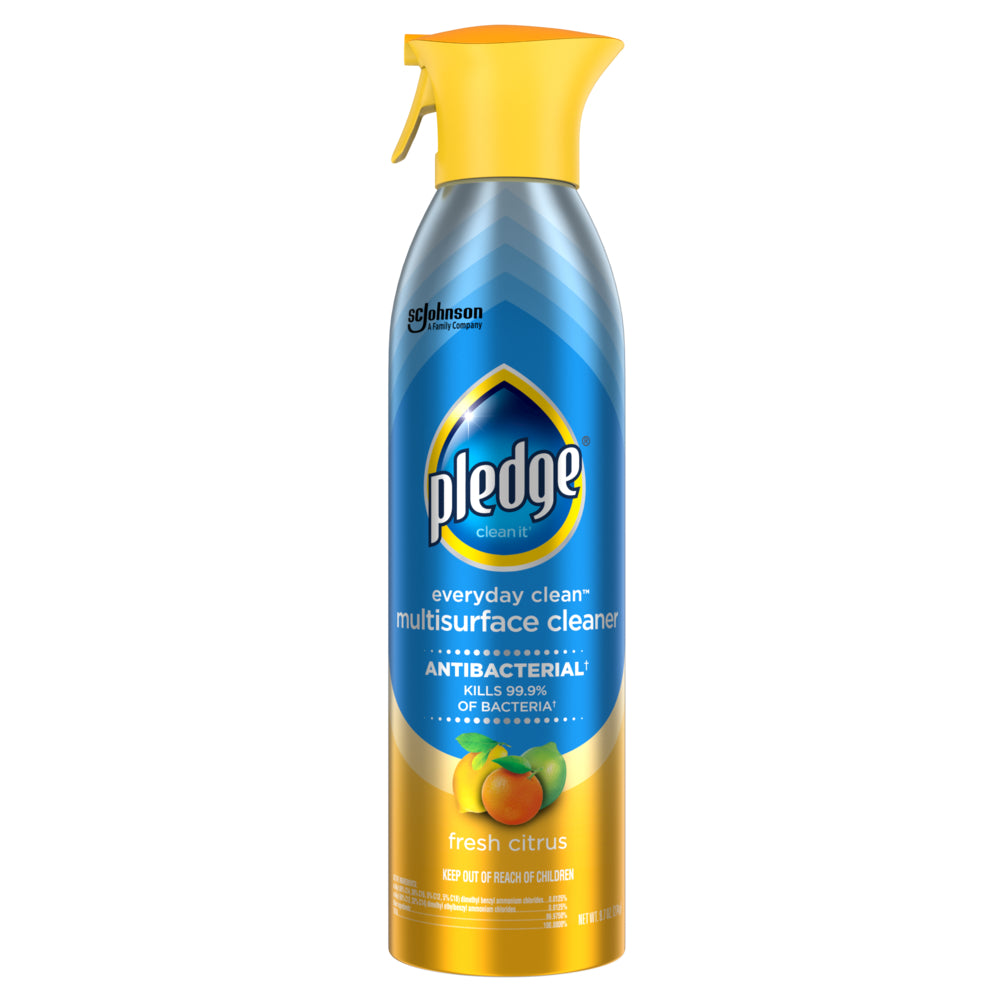 Pledge Multi-Surface Cleaner 9.7 oz. Aerosol Fresh Citrus