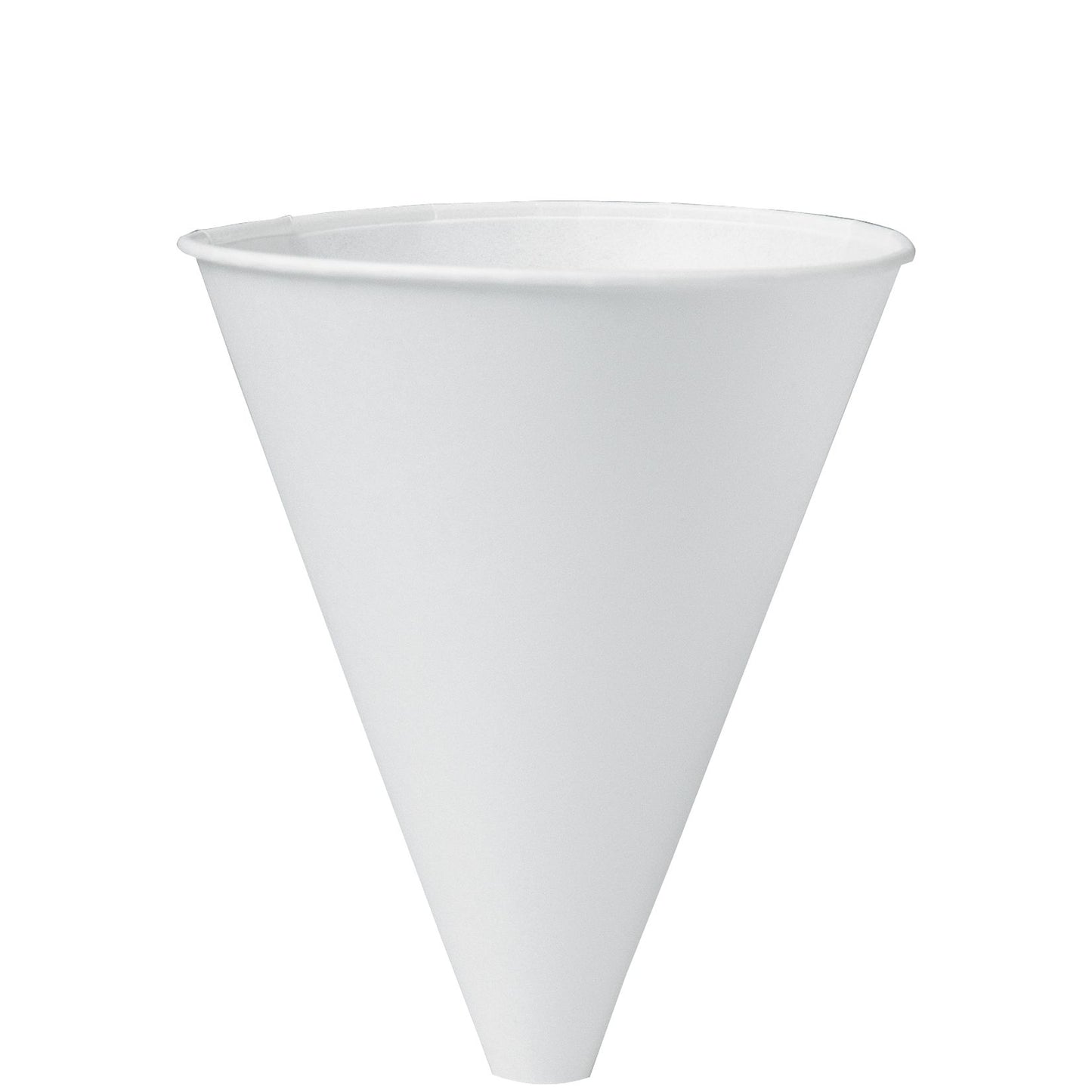 10 oz Treated Paper Funnel Cup Poly Sleeve