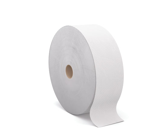 Perform Jumbo Toilet Paper Roll White 2-Ply 3.4" X 1250'