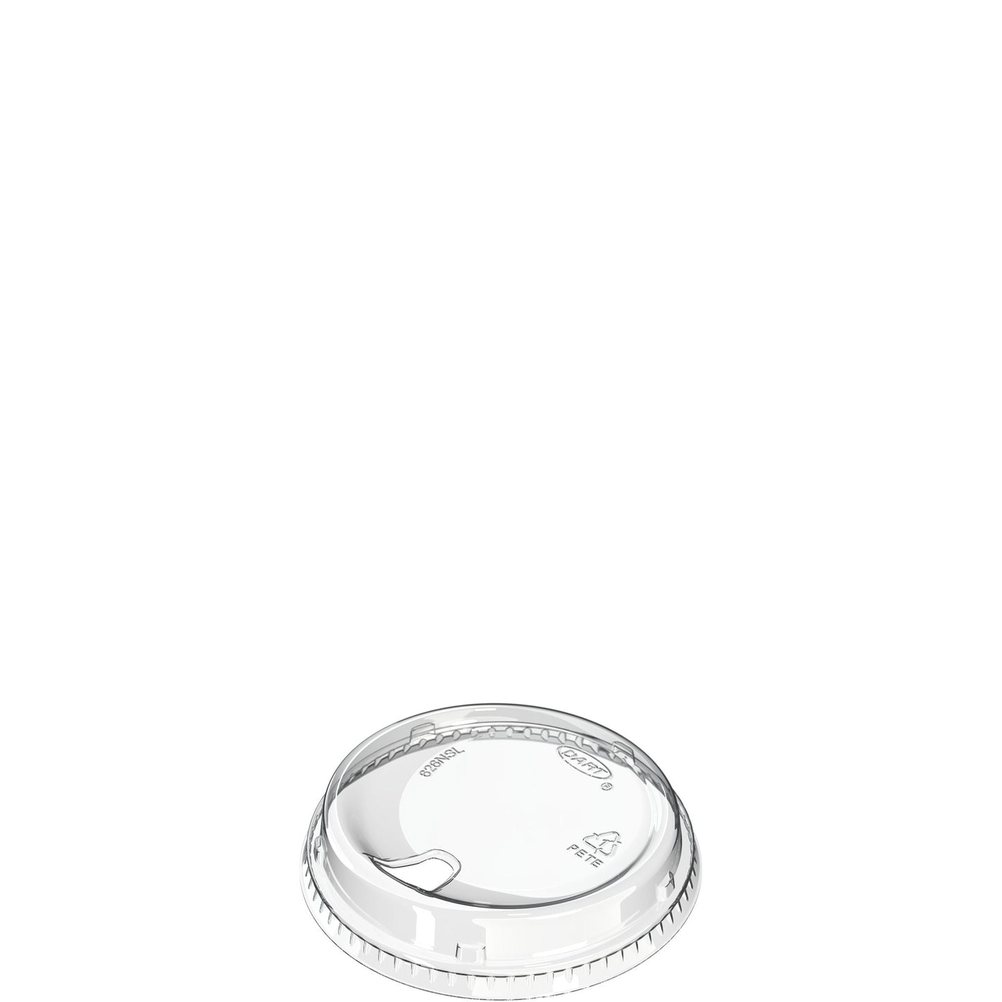 Prima Strawless Lid Clear 4" Diameter PET