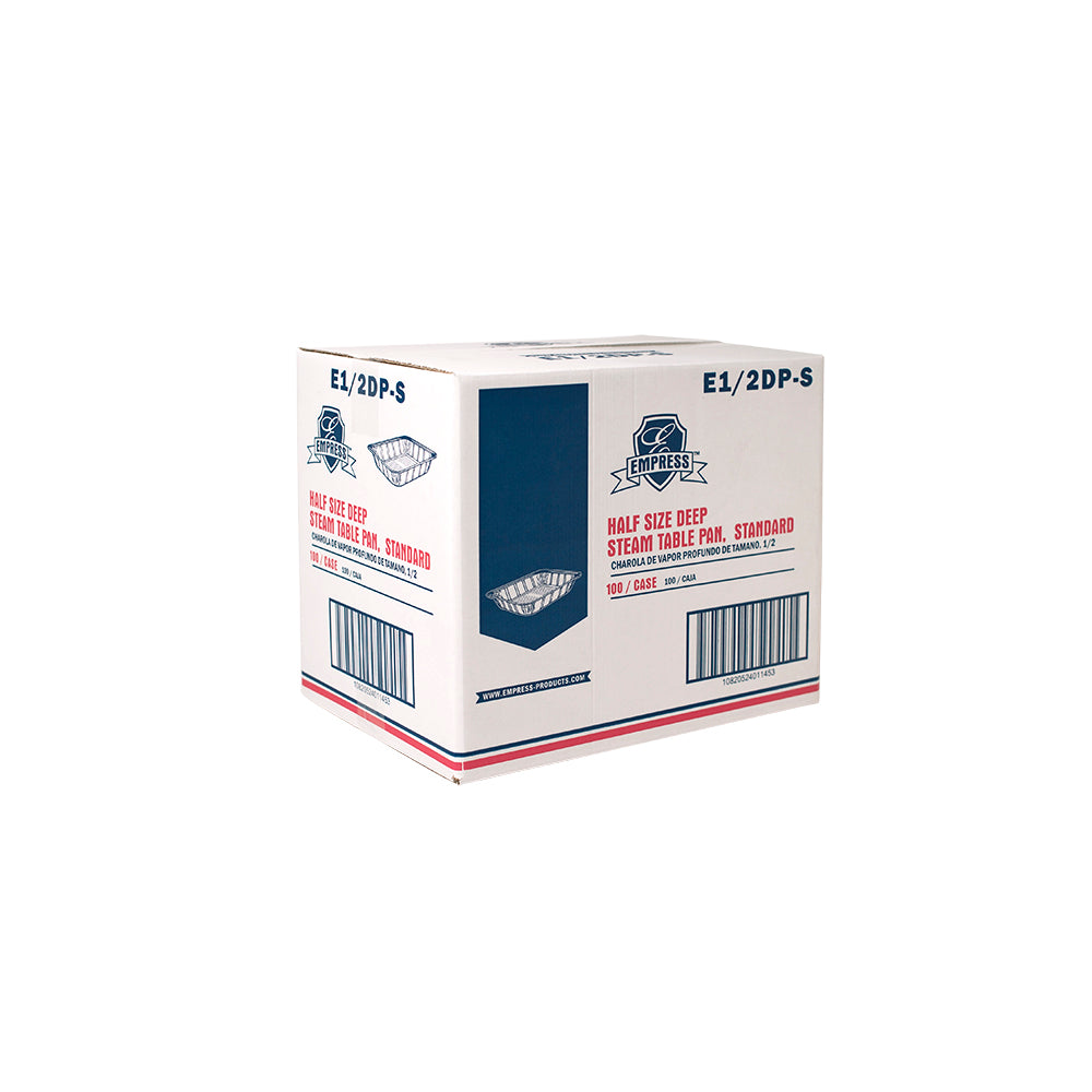 1/2 Size Deep Steam Table Pan Standard 12.8" x 10.43" x 2.48"