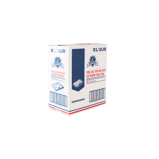 Foil Lid for 1/2 SteamTable Pan 12.68" x 10.35" x .28"