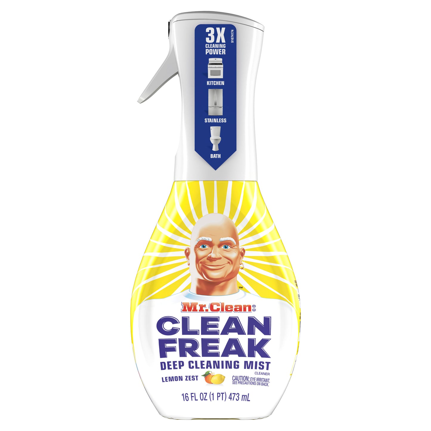 Mr. Clean Clean Freak Deep Cleaning Mist Spray 16 oz. Lemon Zest Scent