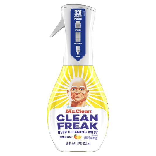 Mr. Clean Clean Freak Deep Cleaning Mist Spray 16 oz. Lemon Zest Scent