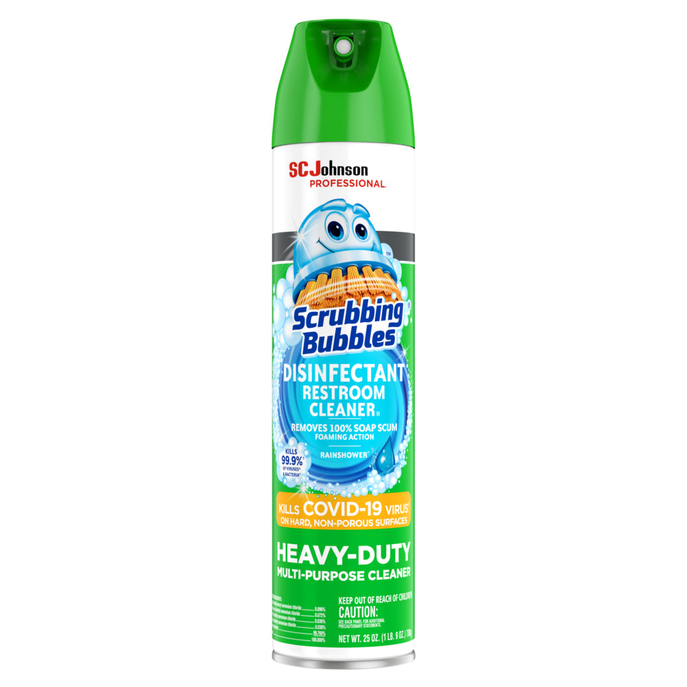Scrubbing Bubbles Restroom Cleaner Aerosol  25 oz