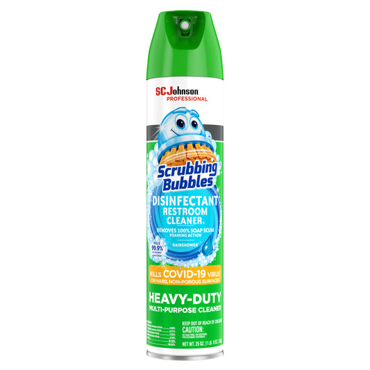 Scrubbing Bubbles Restroom Cleaner Aerosol  25 oz