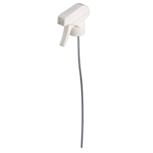 Trigger Sprayer 10.5" Tube  White