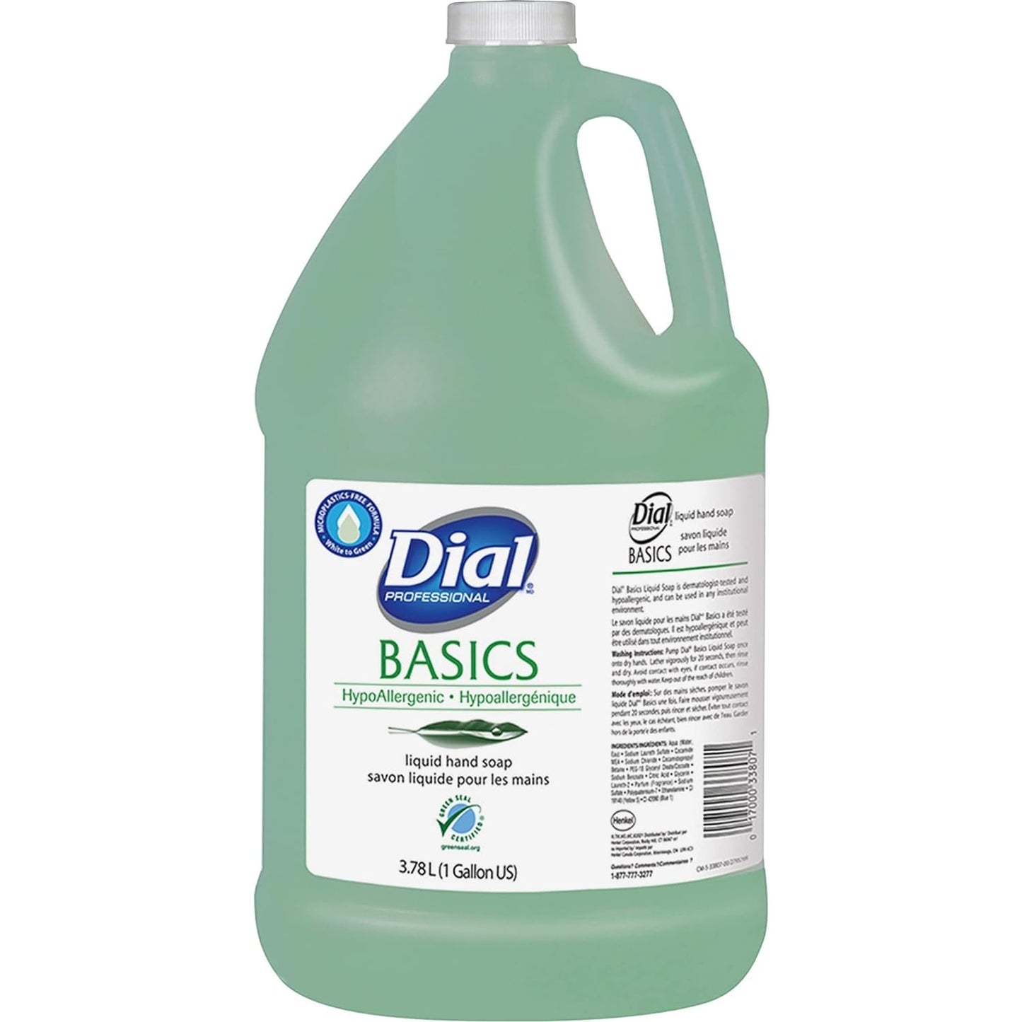 Basics Liquid Hand Soap 1 Gallon Hypoallergenic