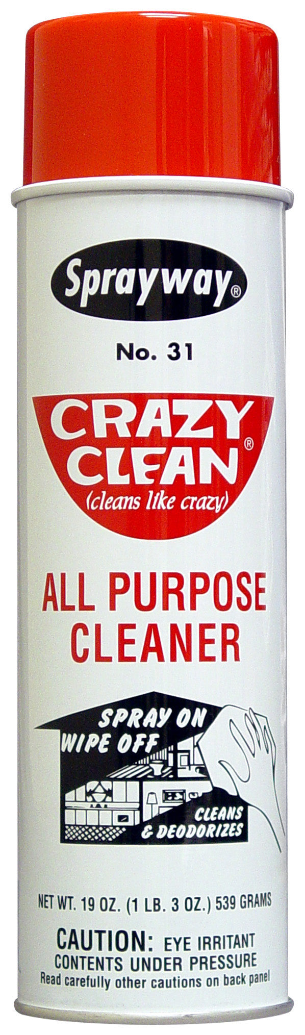 Crazy Clean All Purpose Cleaner 19 oz Aerosol