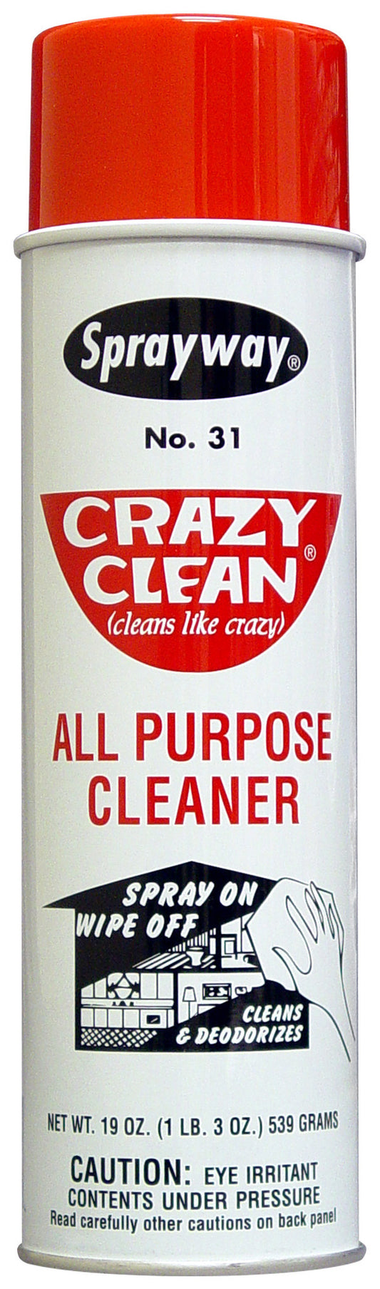 Crazy Clean All Purpose Cleaner 19 oz Aerosol