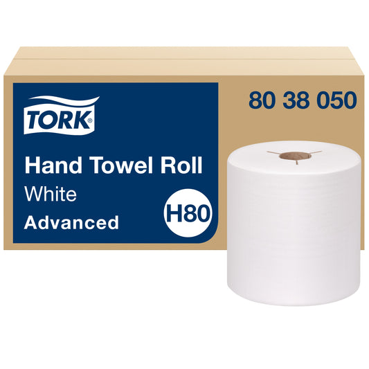 Tork Advanced Hand Towel Roll White, Y Notch