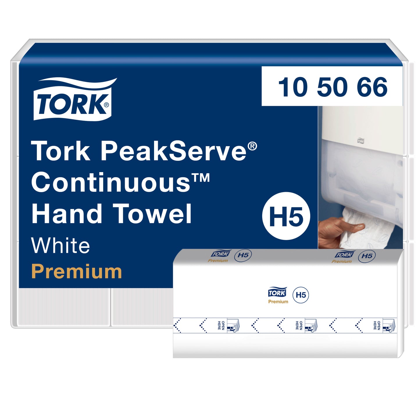 Tork PeakServe Hand Towel Continuous White