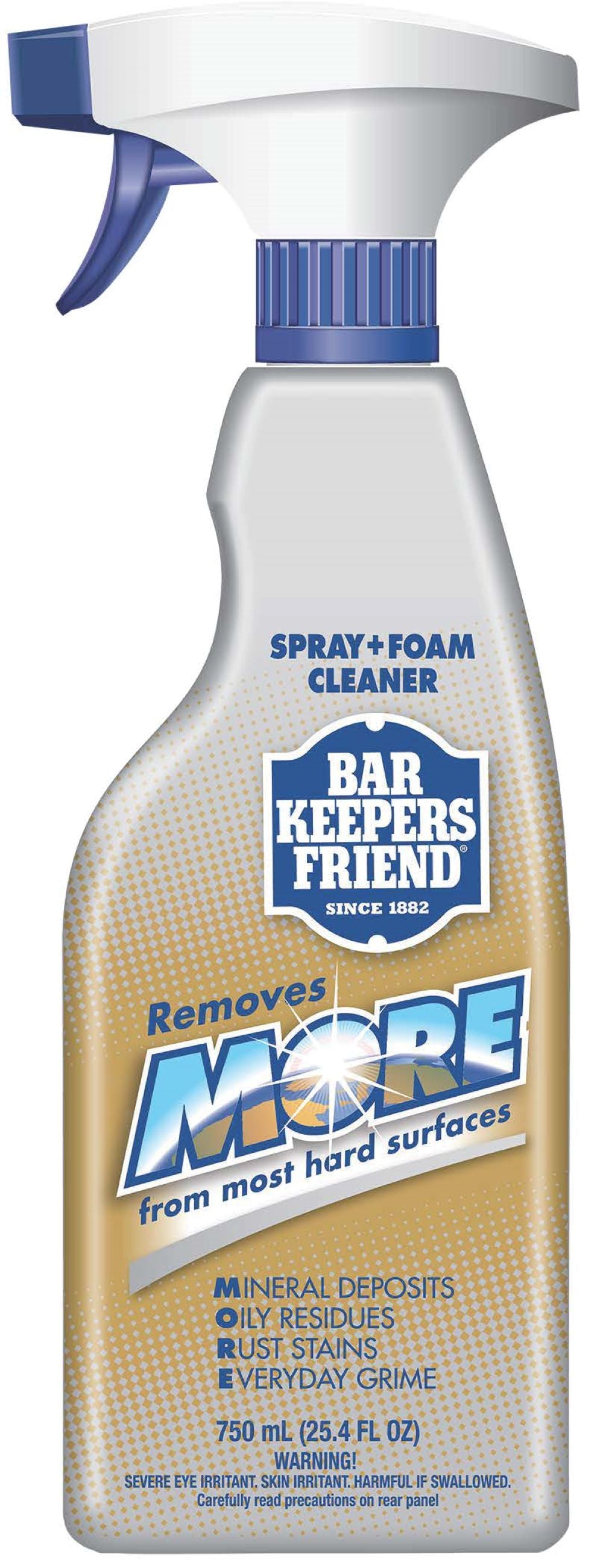 Bar Keepers Friend M.O.R.E Spray & Foam Cleaners 25.4 oz