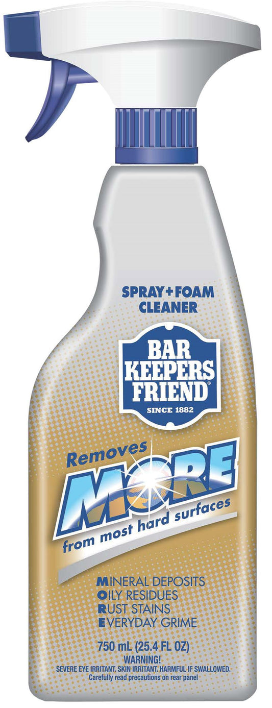 Bar Keepers Friend M.O.R.E Spray & Foam Cleaners 25.4 oz