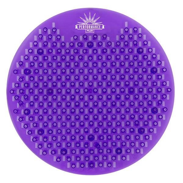 Splash Free Purple Urinal Screen  Round Lavender Meadow Scent