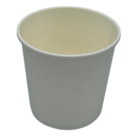 Paper Food / Soup Container Bulk 16 oz White