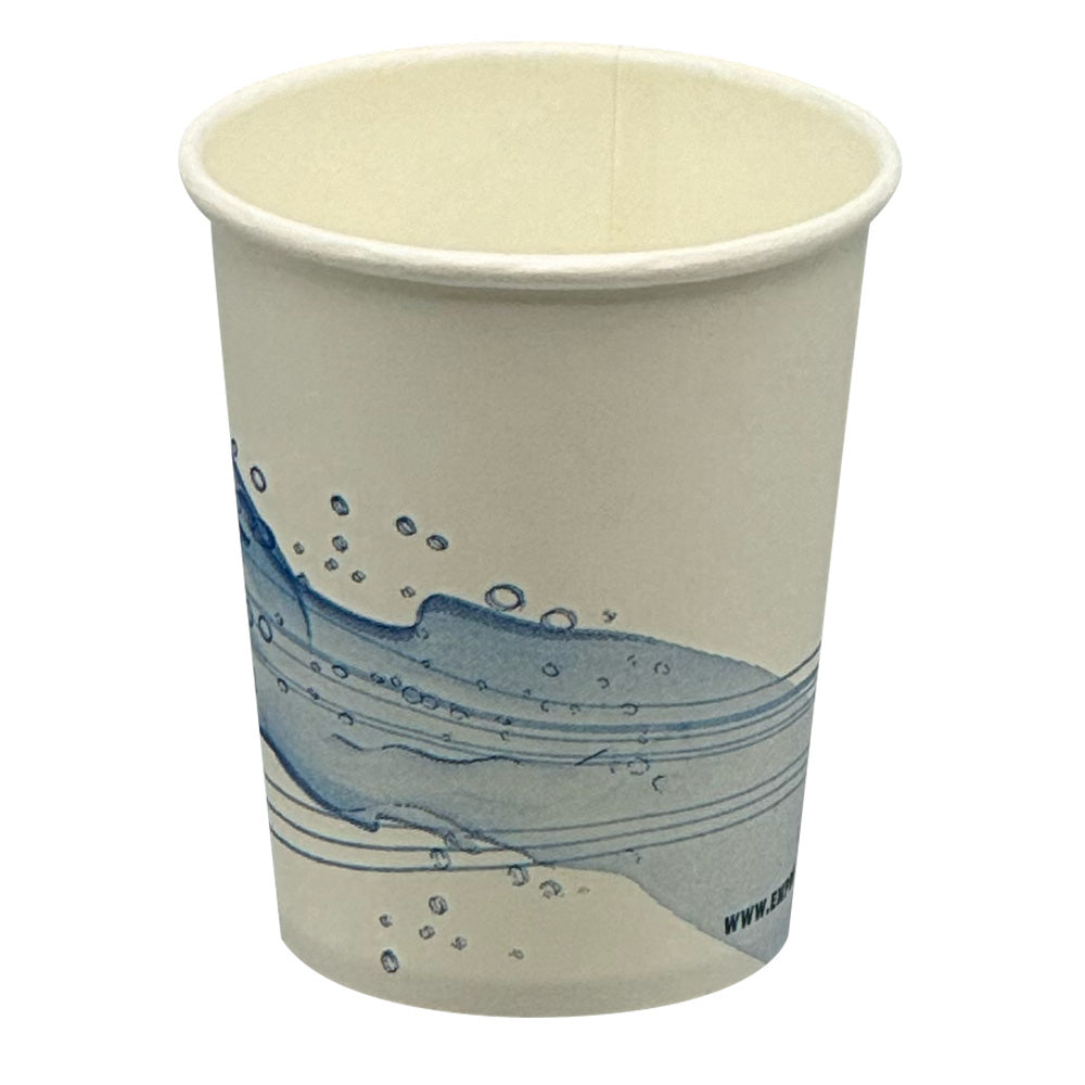 Paper Cold Cup 5 oz , "Cool Wave" Stock Print