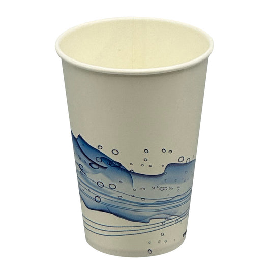 Paper Cold Cup 9 oz , "Cool Wave" Stock Print