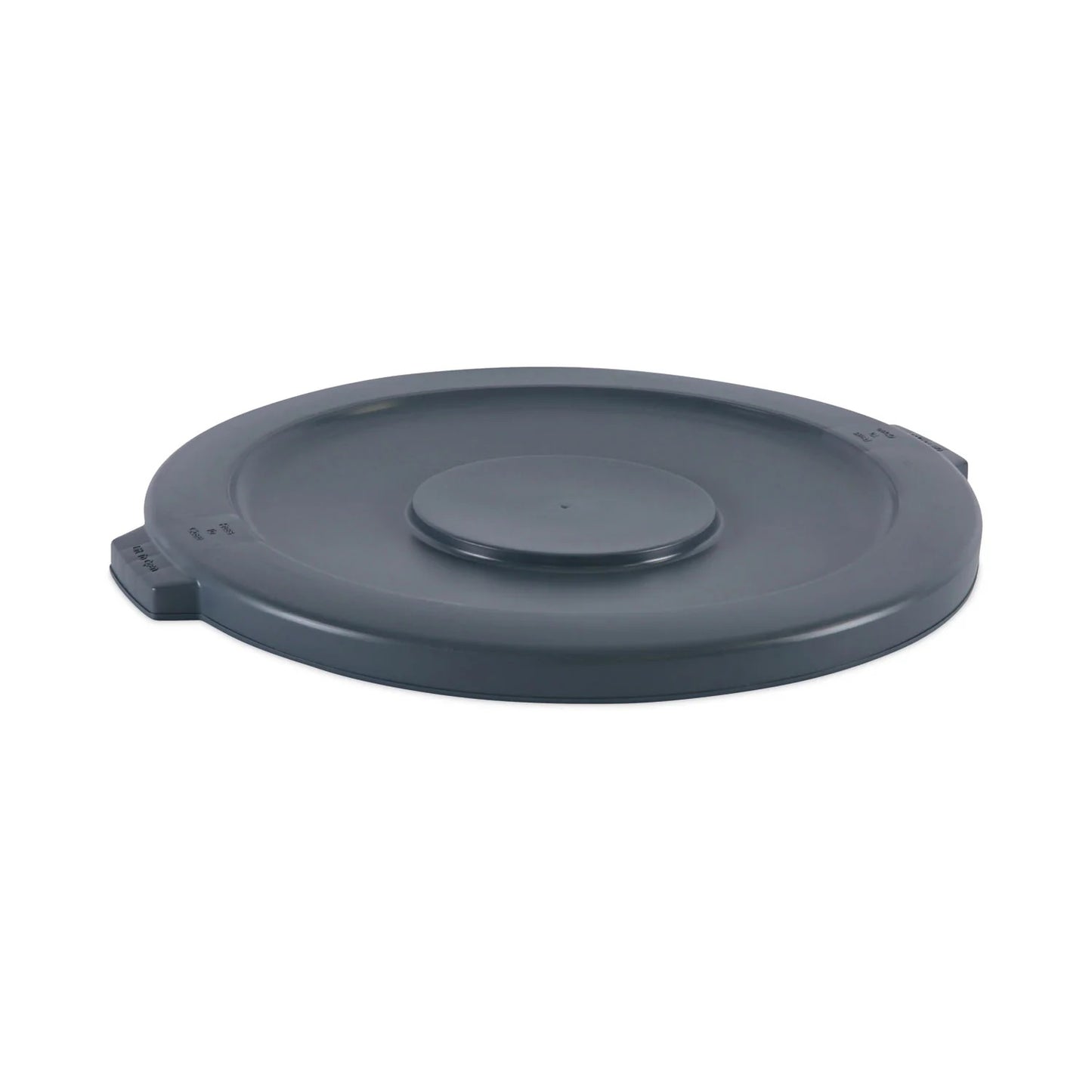 Lid For Round Waste Receptacle 44 Gallon , Gray