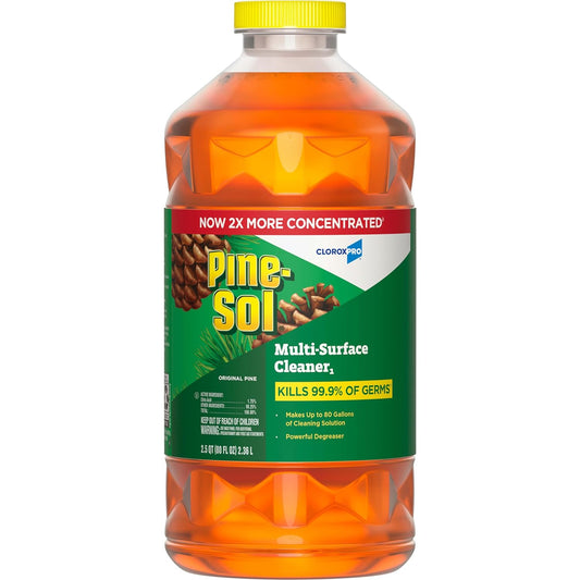 Pine-Sol Multi-Surface Cleaner 80 Fluid oz., Pine Amber
