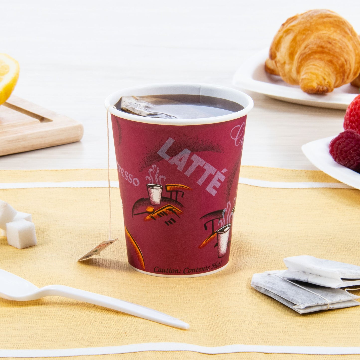 Perfect Pak Paper Hot Cup SSP 10 oz , Bistro