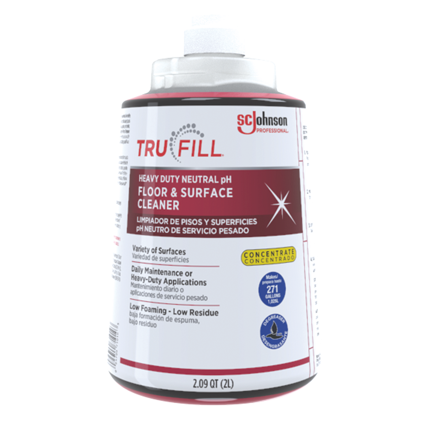 Heavy Duty Neutral Floor Cleaner 2 Liter , TruFill
