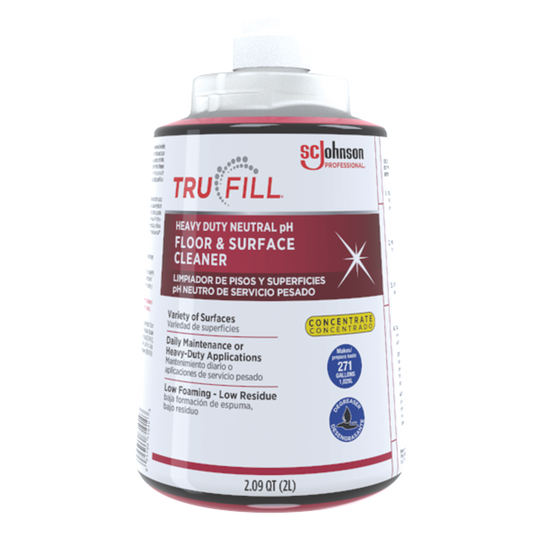 Heavy Duty Neutral Floor Cleaner 2 Liter , TruFill