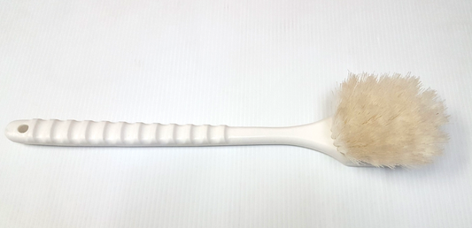 20" White Bristle Hand Brush