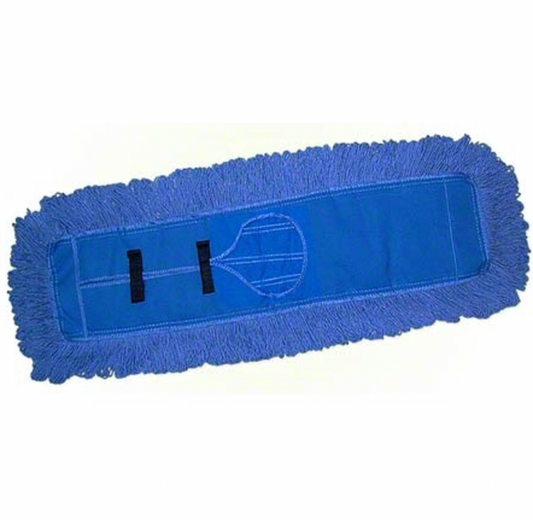Loopend Dust Mop With Velcro 5X36 Loopend Blue Dust Mop
