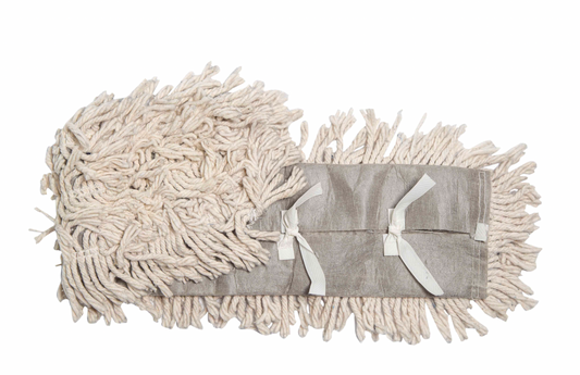 White Disposable Dust Mop 5" x 36"