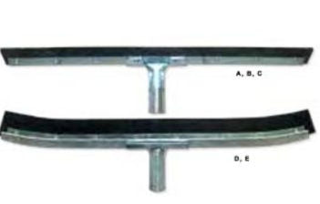 Straight Floor Squeegee 30"