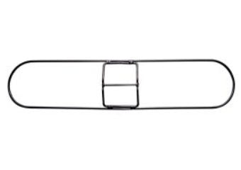 Dustmop Frame 5" X 24" Black coated metal frame