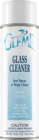 Gleme Aerosol Glass Cleaner