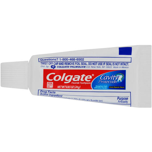 Colgate Tooth Paste .85 oz unboxed   Regular