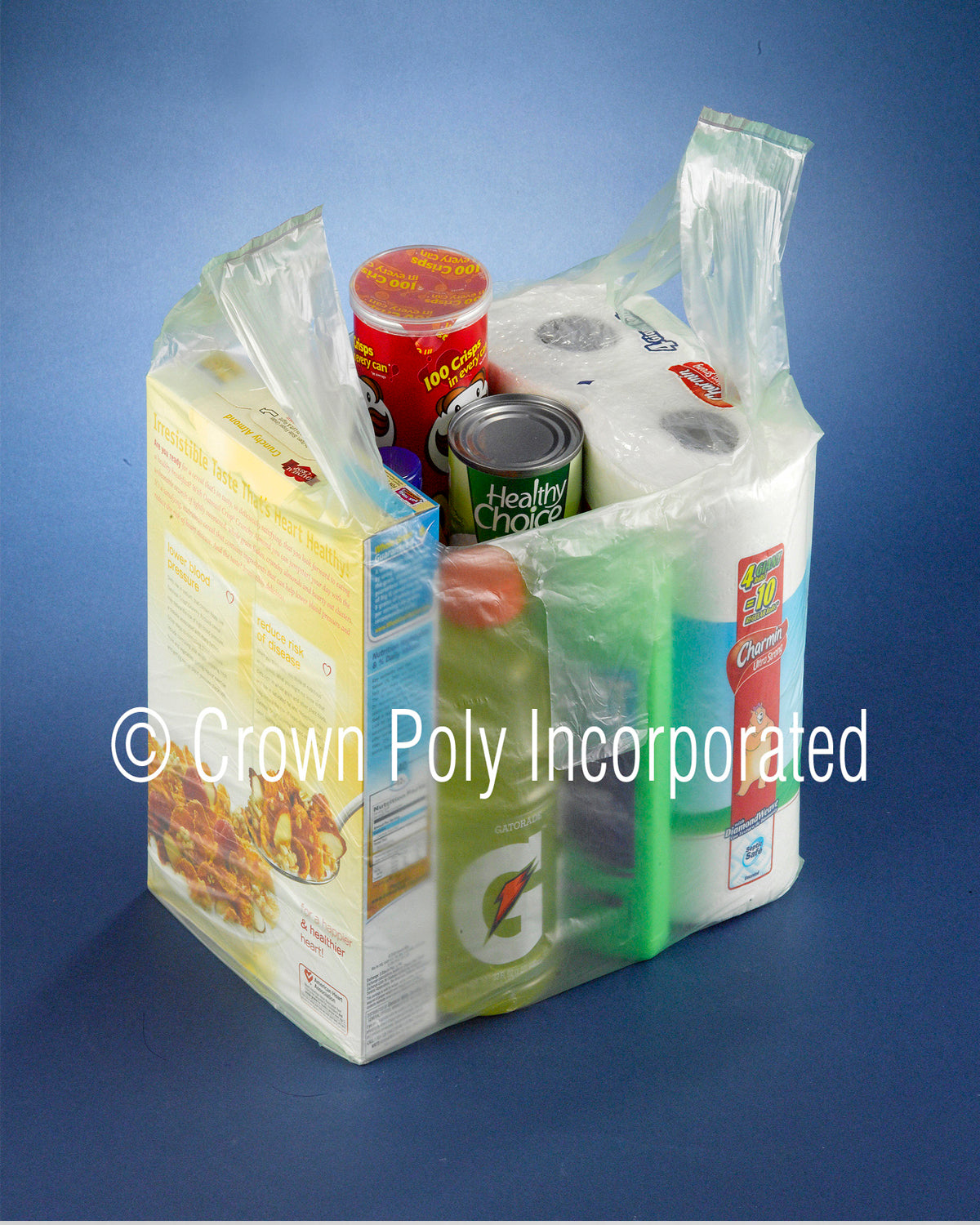 Hippo Sak "Thank You" Bag Buff 12" X 7" X 22"